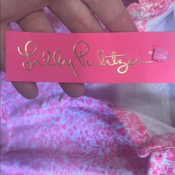 NWT Lilly Pulitzer Pink Romper - Picture 2 of 7